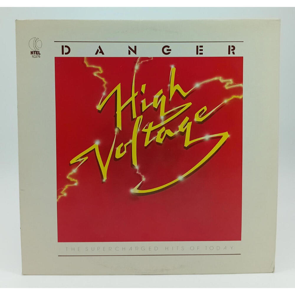 Danger High Voltage – Various Artists – 1982 Vintage Vinyl LP – VG+